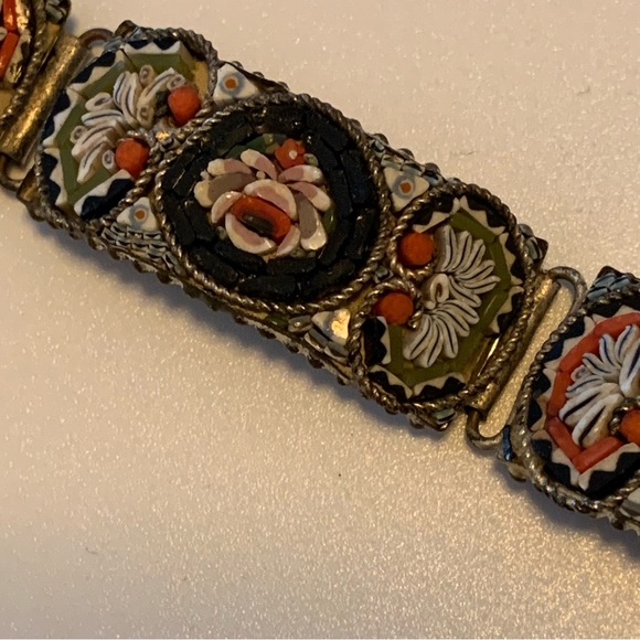 Antique Italian micromosaic bracelet - Picture 13 of 15